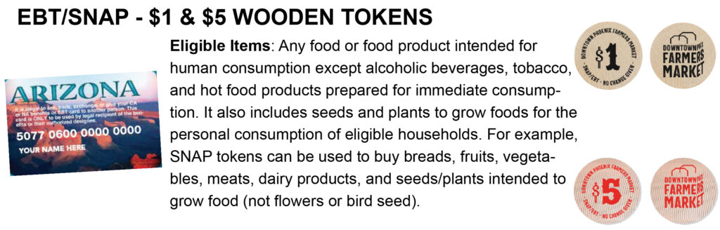 Supplemental Nutrition Assistance Program Downtown PHX Farmers